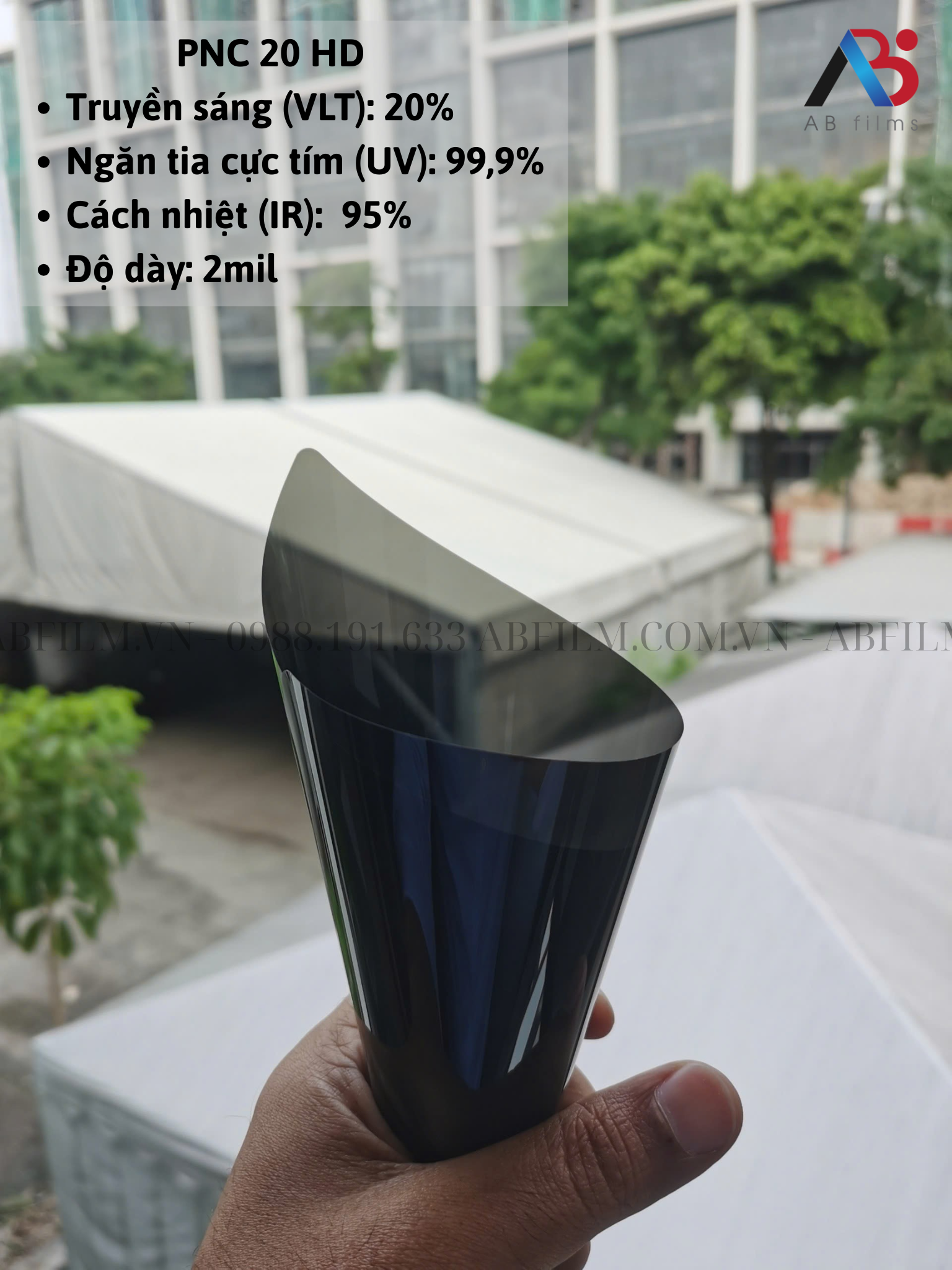 pnc-20 phim cách nhiệt nhà kính pnc20