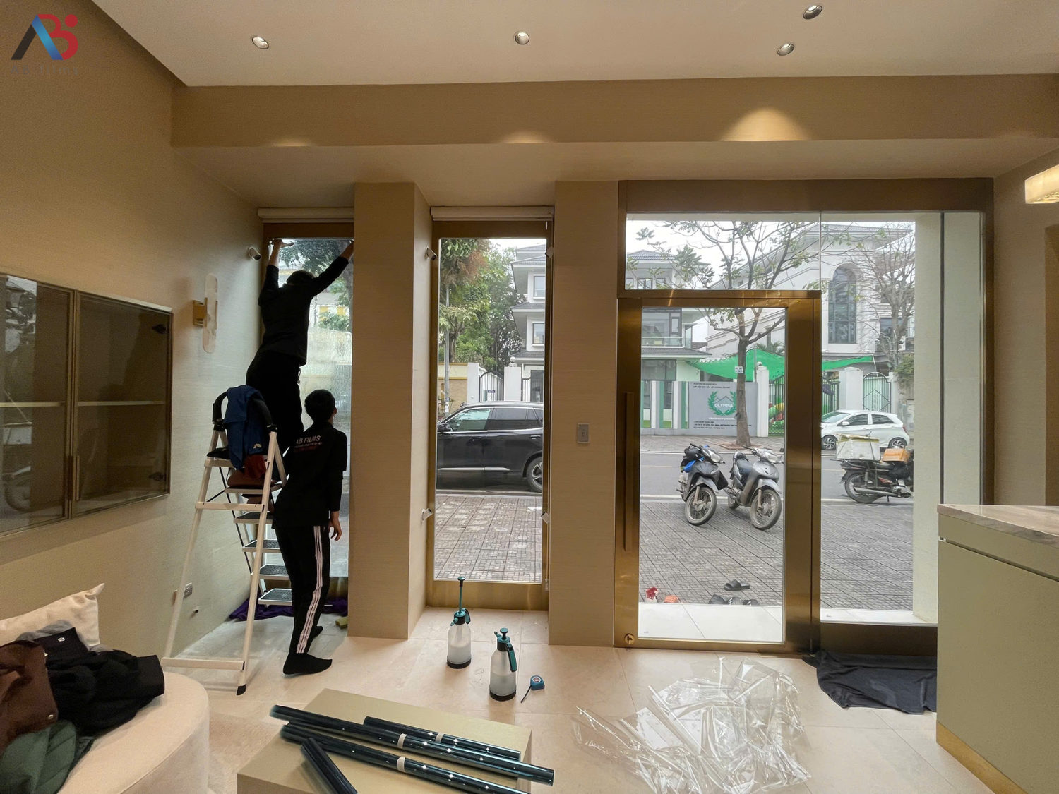 phim cách nhiệt nhà kính biệt thự