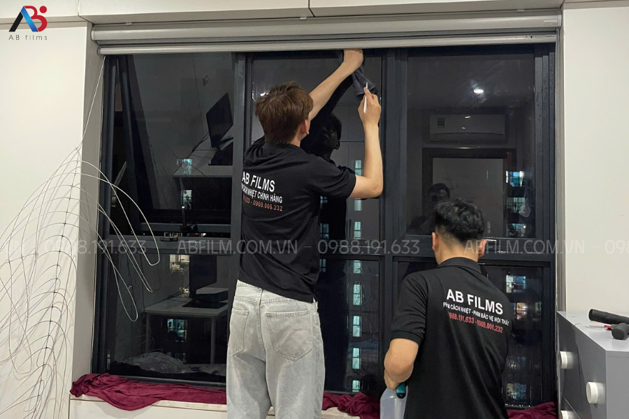 hướng dẫn dán phim cách nhiệt